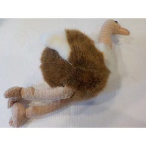 Vintage Retired TY Beanie Buddies 17" Stretch The Ostrich 1998 Tush Tag
